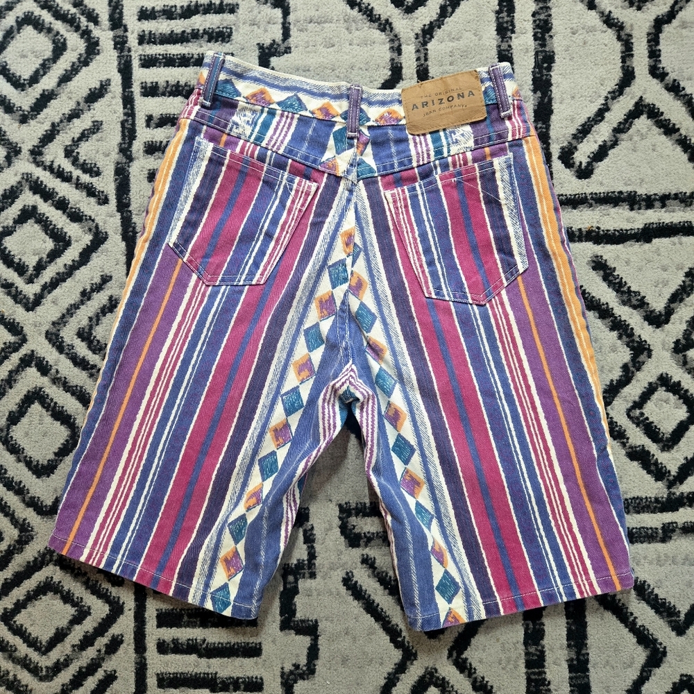 Kids Vintage Arizona Patterened Denim Shorts